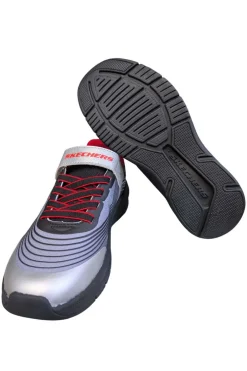 Zapatilla Infantil Skechers Microspec 403926L BKSR Black Silver