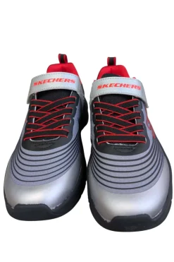 Zapatilla Infantil Skechers Microspec 403926L BKSR Black Silver