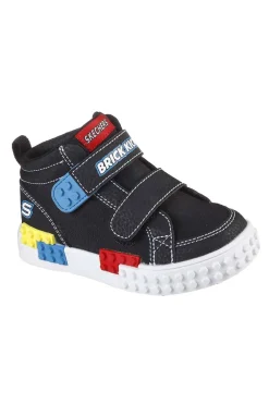 Zapatilla infantil Skechers lil constructor 402224n bkmt