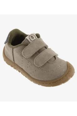 Zapatilla Infantil Victoria Bosco tiras Barefoot serraje 1370118 taupe
