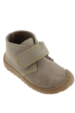 Zapatilla Infantil Victoria Bosco Barefoot Serraje 1370121 Taupe