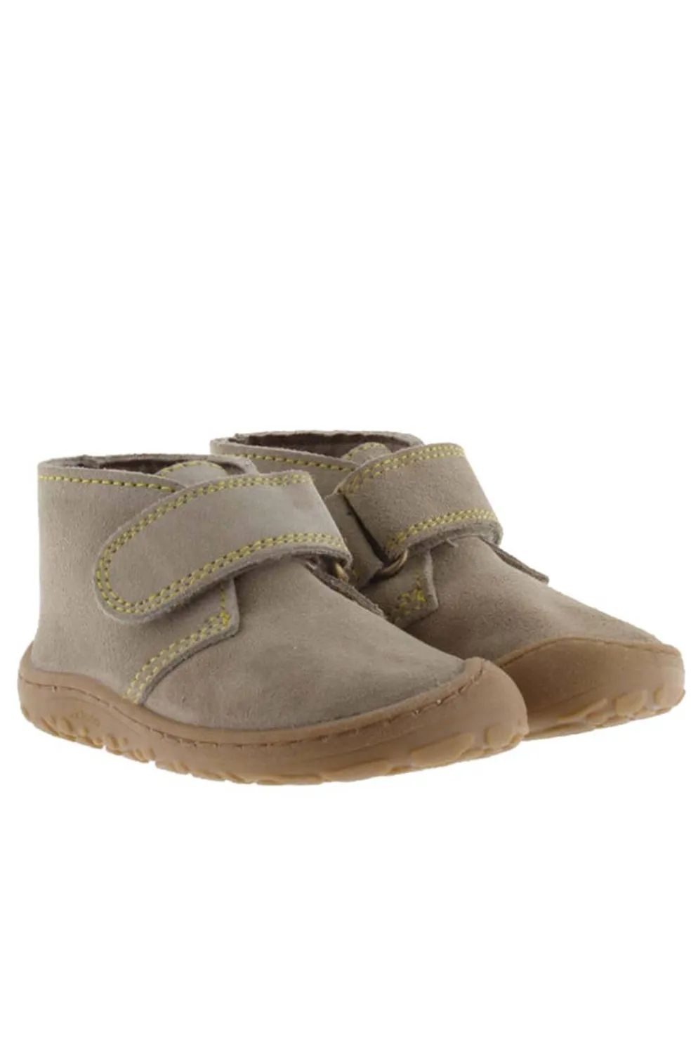 Zapatilla Infantil Victoria Bosco Barefoot Serraje 1370121 Taupe