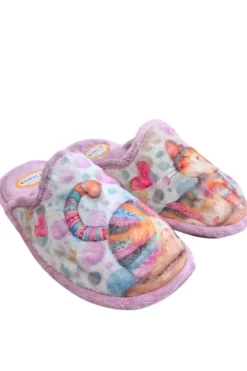Zapatilla Mujer Cosdam Biorelax 4637 Montblanc Malva