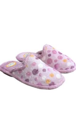 Zapatilla Mujer Cosdam Biorelax 4670 Pijamota Malva
