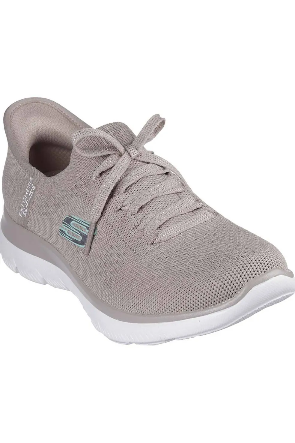 Zapatilla Mujer Skechers Summits New Daily 150263 TPE Taupe