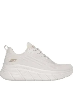 Zapatilla Mujer Skechers BOBS Sport B Flex Hi - Flying HI 117385 off white