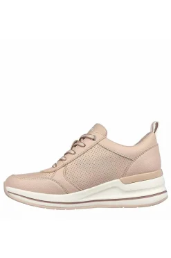 Zapatilla Mujer Skechers Billion 2 Side Lines 177335 NAT Natural