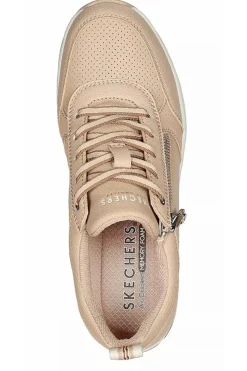 Zapatilla Mujer Skechers Billion 2 Side Lines 177335 NAT Natural