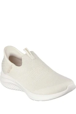 Zapatilla Mujer Skechers Slip ins Ultra Flex 3.0 Cozy Streak 149708 Natural