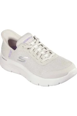 Zapatilla Mujer Skechers Go Walk Flex Grand Entry 124836 OFWT Off White
