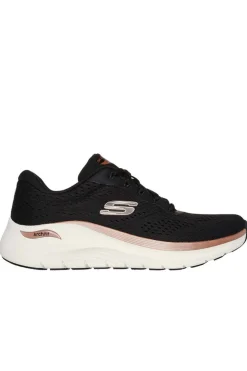 Zapatilla Mujer Skechers Arch Fit 2.0 Glow The Distance 150067 Black Rose