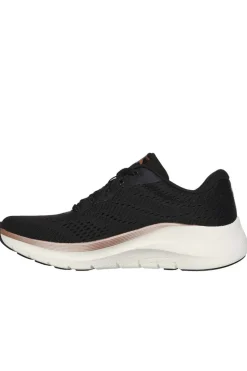 Zapatilla Mujer Skechers Arch Fit 2.0 Glow The Distance 150067 Black Rose