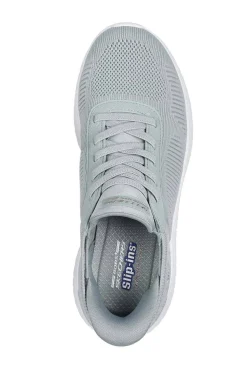 Zapatilla Mujer Skechers Bobs Squad Chaos Current Muse 117497 SAGE