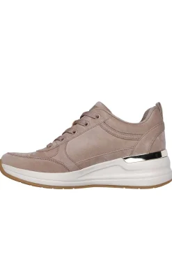 Zapatilla Mujer Skechers Billion 2 Prissy N Plush 177349 Taupe
