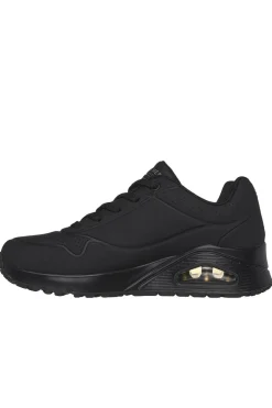 Zapatilla Mujer Skechers Uno Golden Heart 177975 Black Gold