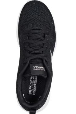 Zapatilla Mujer Skechers Go Walk Joy Violet 124640 BKRG Black Rose Gold