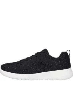 Zapatilla Mujer Skechers Go Walk Joy Violet 124640 BKRG Black Rose Gold