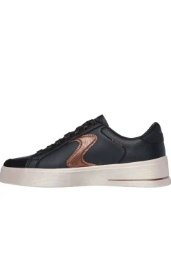 Zapatilla Mujer Skechers hiland quite chic 185170 black brown