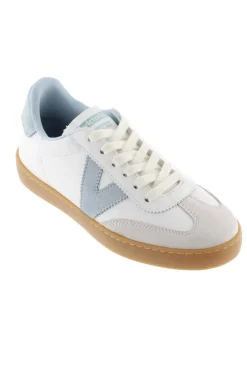 Zapatilla Mujer Victoria berlin ciclista efecto piel y serraje 1126206 celeste