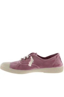 Zapatilla Mujer Victoria Inglesa Lona Envejecida 1661101 Rosado
