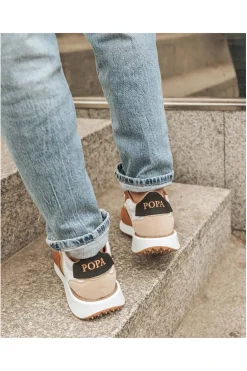 Zapatilla Popa Sangay Laminado Arena