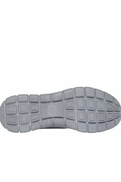 Zapatilla Skechers track leshur 232758 charcoal orange