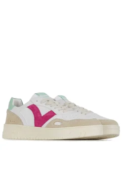 Zapatilla Victoria SEUL EFECTO PIEL & SERRAJE Melon 1275101