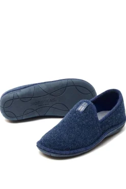 Zapatillas de casa Hombre Nordikas Boreal 1830 Tirol jeans