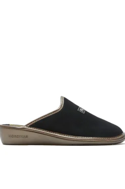 Zapatillas de casa Nordikas top line 2154 afelpado negro