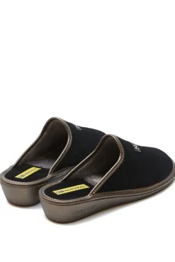 Zapatillas de casa Nordikas top line 2154 afelpado negro