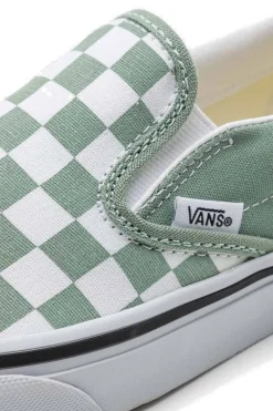 Zapatillas Vans classic slip on theory checkerboard vbvz cjl