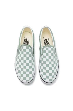 Zapatillas Vans classic slip on theory checkerboard vbvz cjl