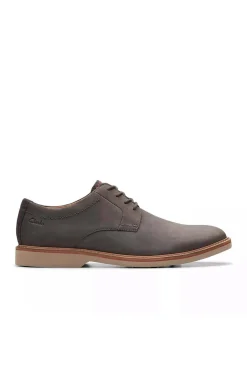 Zapato Clarks Hombre Atticus lt lace dark grey nubuck