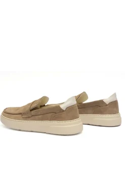 Zapato Hombre Baerchi Chivita 3682 Afelpado Piedra