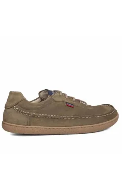 Zapato Hombre Callaghan 61903 Nobuk Soft Zero Shoe Kaki