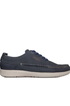 Zapato Hombre Callaghan 62200 Nobuck Azul Kiowa