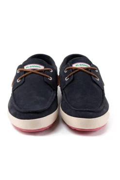Zapato Hombre El Ganso Naútico Ante 1120s250031 Marino