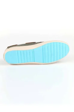 Zapato Hombre El Ganso Naútico canvas 1120s250005 kaki