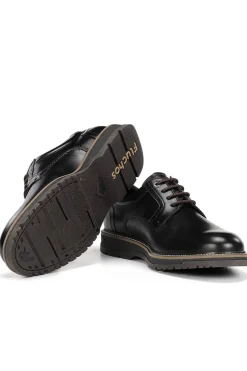 Zapato Hombre Fluchos Buggy F2319 Habana Negro