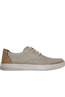 zapato hombre Skechers hyland ratner 205135 khaki