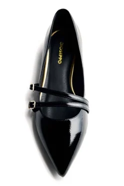 Zapato Mujer Gioseppo efecto charol lucan 76897 negro