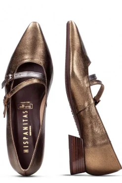Zapato Mujer Hispanitas dali bhi243567 oro viejo acero