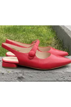 Zapato Mujer Medinapiel 14004 Napa Rojo