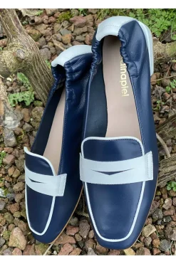 Zapato Mujer Medinapiel 14046 Napa Marino Blanco