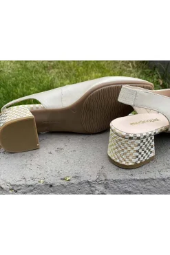 Zapato Mujer Medinapiel 6032 Napa Glass Tricot Tierra