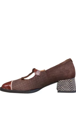 Zapato Mujer Nemonic 2392 Charol Marron