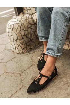 Zapato Popa Lya Adornos Negro