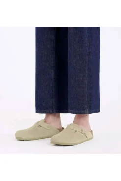 Zueco Birkenstock Boston BS 1025844 Faded Khaki