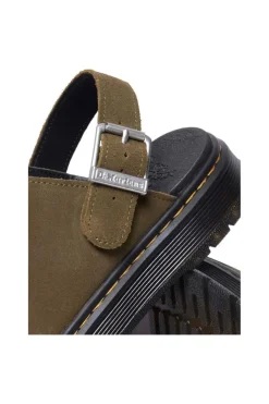 Zueco Hombre Dr. Martens brookline mule 40666300 bronx suede dms olive