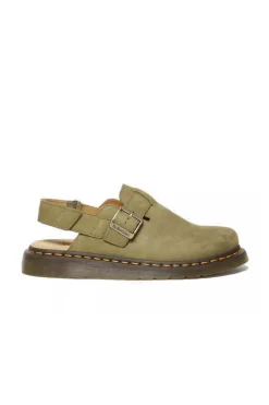 Zueco Hombre Dr. Martens Jorge II Muted Olive 31564357 Tumbled Nubuck